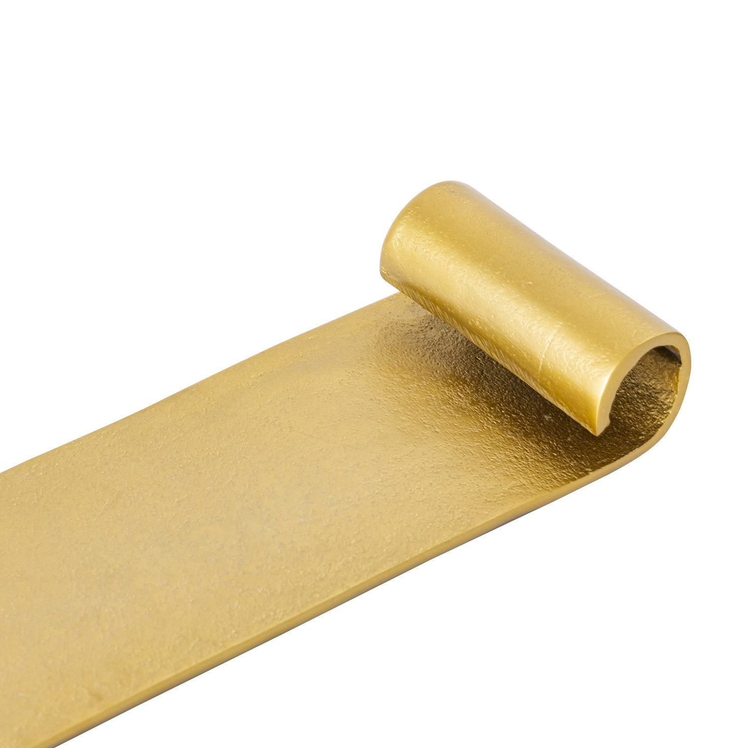 Brass Decorative Tray, 31"W x 10"D x 2"H, Gold