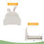 Lit simple princesse en forme de lapin rembourré-1550599244