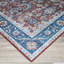 Tapis de cabernet/bleu intérieur tissé à la machine en polyester kerman Hallsville-1683107964