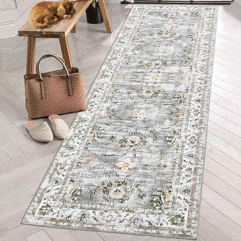 Tapis Sailas avec envers antidérapant, Tapis de couloir 2 pi x 6 pi