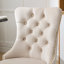 Chaise de bureau moderne rembourrée capitonnée avec base en métal-258777108-258777111