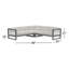 Canapé modulaire avec coussins Sunbrella Georgie-39266040