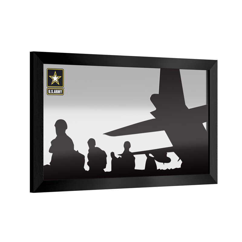 Wood Rectangle Wall Mirror