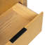 Commode 3 tiroirs en bois massif 