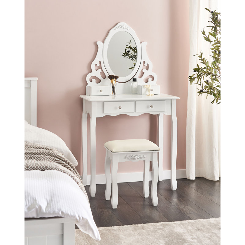 Kanisha Dressing Table with Mirror