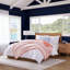 Jeté rose rayé Tommy Hilfiger Laguna Beach-126659982