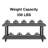 47" Industrial Entryway Bench with Storage