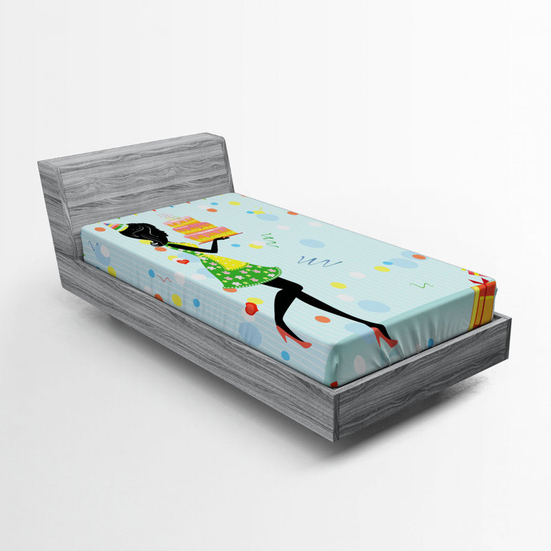 Microfiber Fitted Sheet, Twin Fitted Sheet