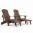 Morphew Foldable Outdoor Adirondack Chair With Ottoman-1635741377