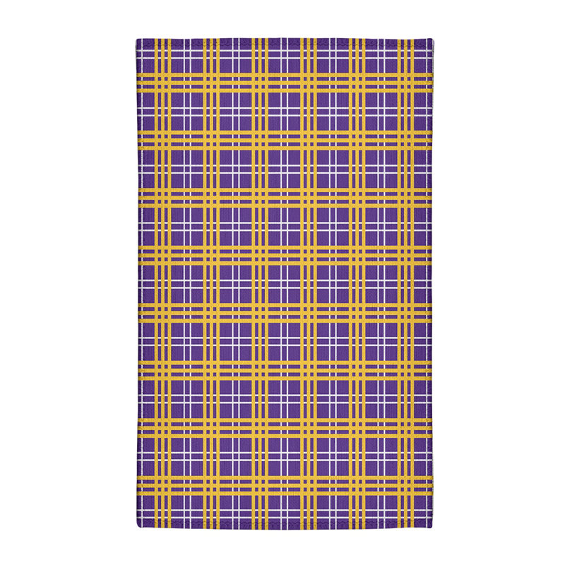 Tapis à carreaux mauve, Rectangle 5 pi x 7 pi
