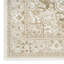 Tapis taupe ivoire rétro 7 pi 10 po x 9 pi 10 po Lafever-8735424