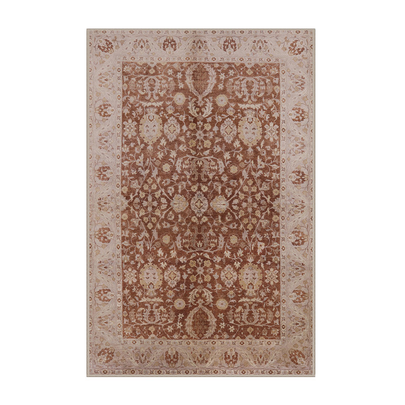Tapis oriental brun Sutere, Rectangle 8 pi x 10 pi