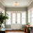 Atchison 3-Light Brass Semi Flush Mount with Scalloped Shade