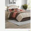 Ensembles de literie, faux suède Cal King Modern Rustic Home Comfort