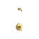 Pitch Rite-Temp Shower Trim Kit With Push-Button Diverter Without Showerhead