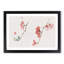 Pink Flowers & Thorns - Framed Print-56892490-56892493