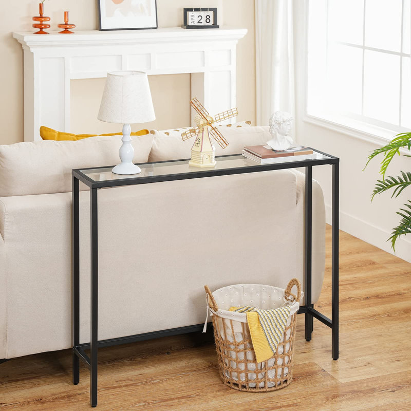Slim Hallway Console Table, 22D x 100W x 80H cm