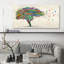 Tree Of Humanity by Malìa Rodrigues - Wrapped Canvas Painting-852122814