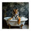 «Tiger in Exotic Bubble Bath Canvas», design par Lettré et doublé-985127516