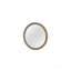 Miroir rond English Oak