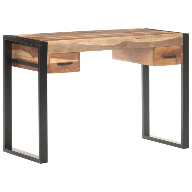 Katrina Desk 110x50x76 cm Solid Wood
