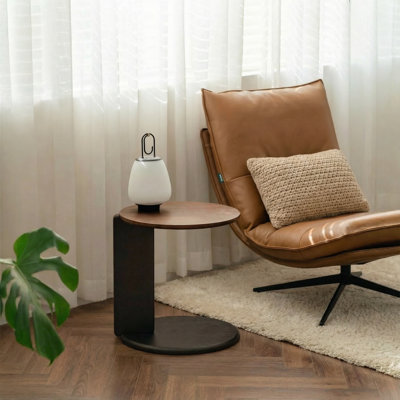 Table d'appoint en bois massif