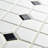 Oxford Porcelain Octagon and Dot Mosaic Wall & Floor Tile