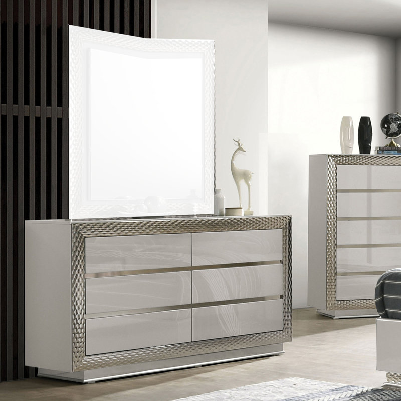 Commode 6 tiroirs Wynand