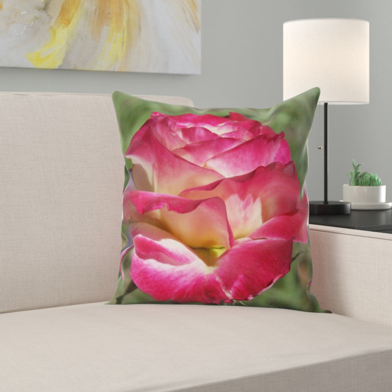 Coussin rose