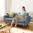 Travarious 65.4'' Square Arm Sofa Loveseat-684572279