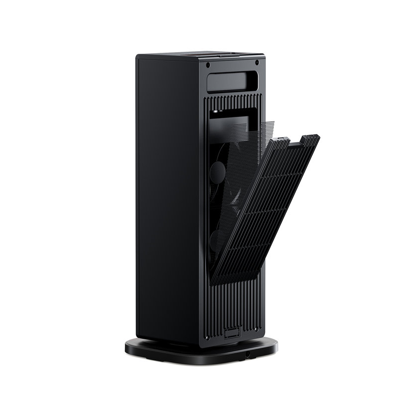 Living And Home 2000 Watt 6824 BTU Electric Tower Space Heater with Adjustable Thermostat and with Digital Display