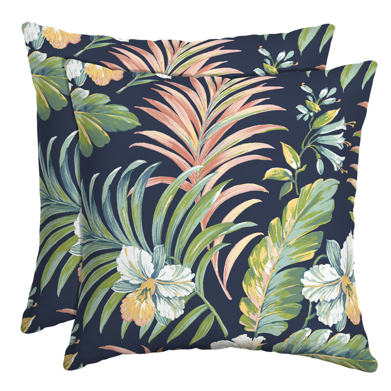 Housse et insert pour coussin d'extérieur ARDEN Simone Tropical