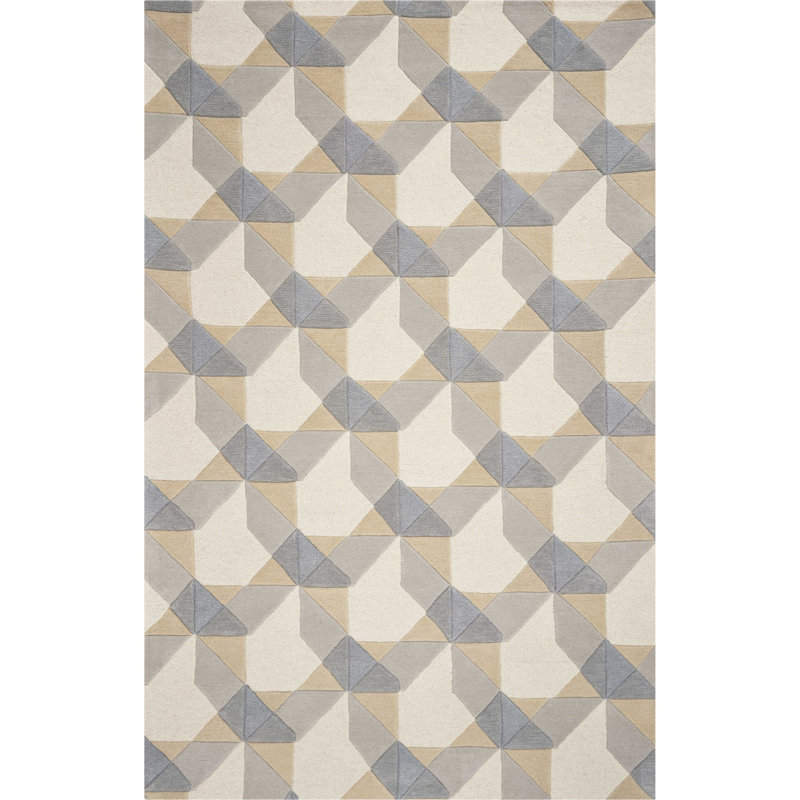 Wool Indoor Rug, Rectangle 2'3" x 3'9"