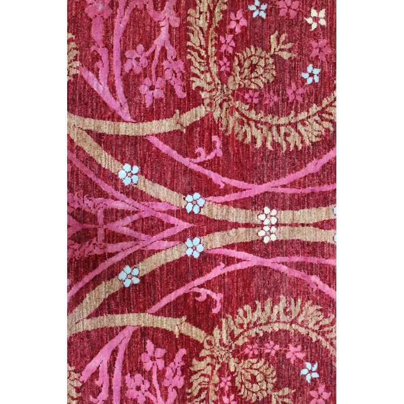 One-of-a-Kind Rectangle 8'1" X 11'4" Hand Knotted Area Rug