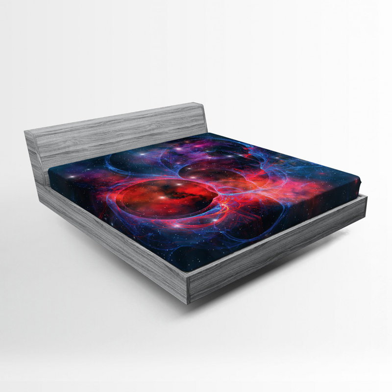 Drap-housse Outer Space, Drap-housse de taille double