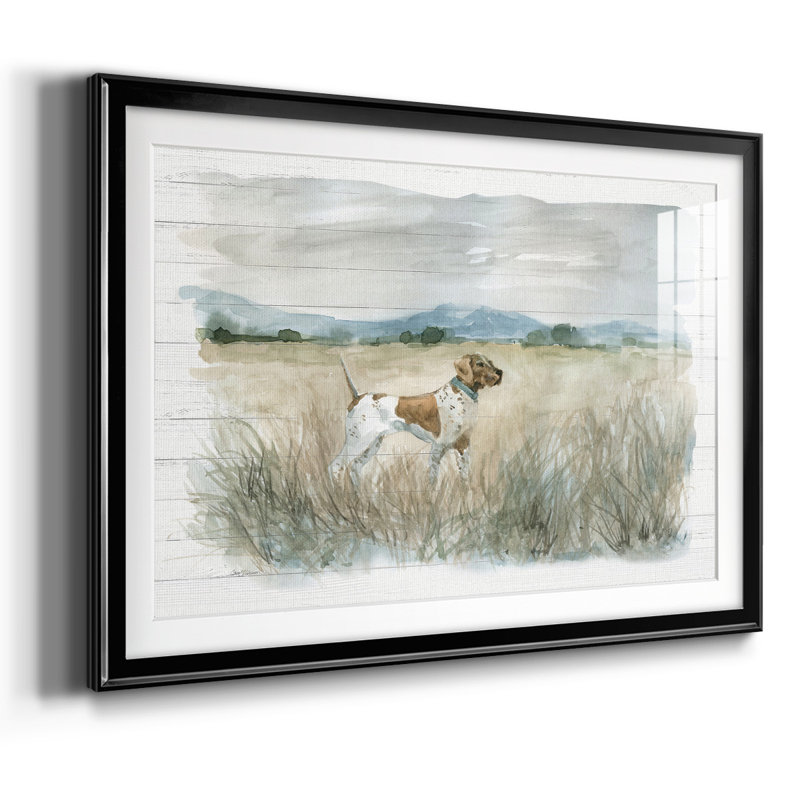 Wetland Lookout, reproduction d'art encadrée, Noir, H 15 po x l 21 po x P 1,5 po