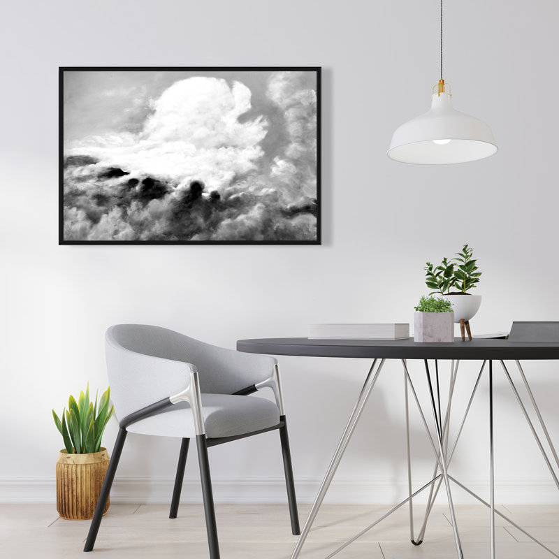 Nuage - Toile encadrée pour paysage de montagne