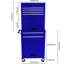 Armoire de rangement en métal pour 6 outils avec serrure - pour garage-842968813