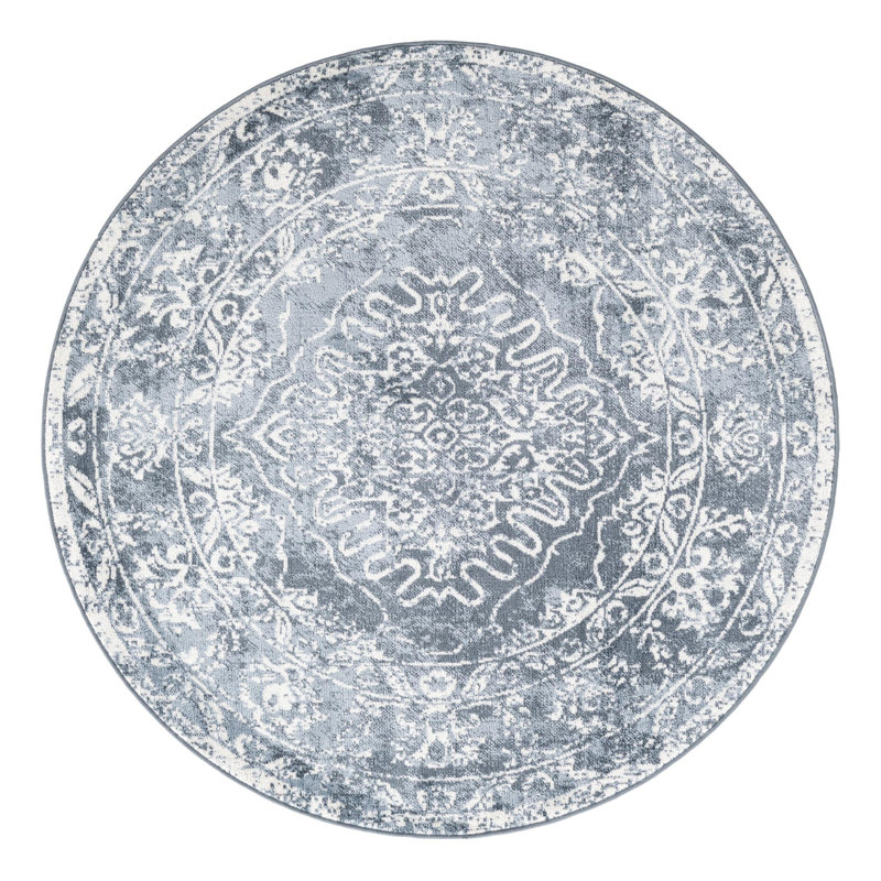 Boylan Oriental Indoor Rug, Round 5'