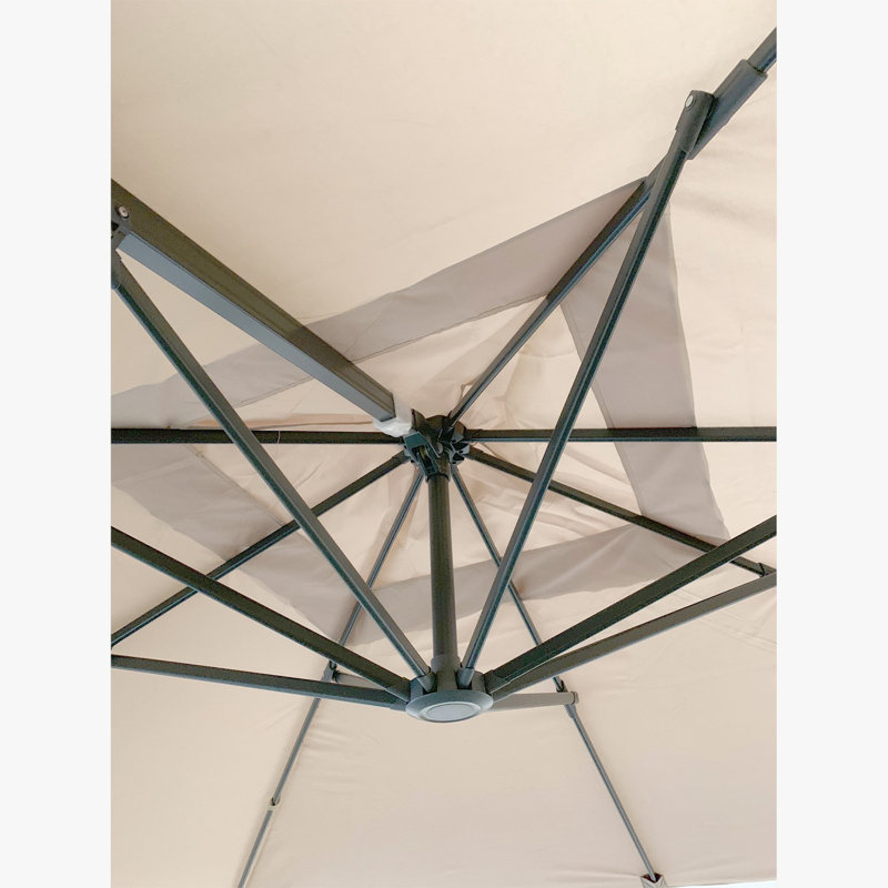 Beige 10' x 10' UV-Protected Retractable Canopy Replacement