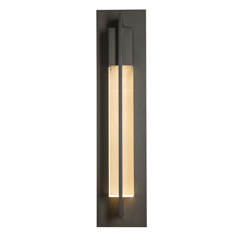 Axis 1 - Light Aluminum Outdoor Flush Mount, 19" H x 4.8" W x 3.3" D, Coastal Oil Rubbed Bronze