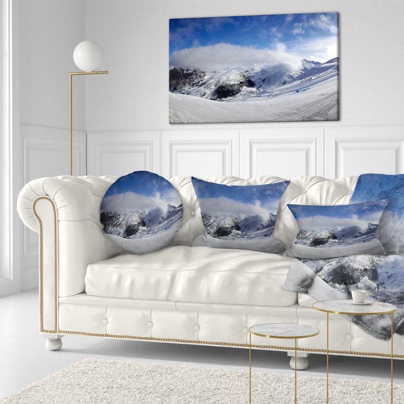 Coussin décoratif Winter in alpes