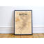 Austin City Map - No Frame Print-1396313098