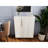 Modern White Sideboard Cabinet With Gold Handles For Kitchen And Bar, Stylish Design, Flexible Storage, High - Quality Engineered Wood, Space Saving Furniture Dining Room, Minimalist Aesthetic,