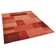 Handgefertigter Teppich Dalas in Rot