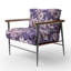 Eerie Elegance Moody Patterns - Fauteuil rembourré Cottage
