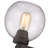 Saltash 3 - Light Steel Dimmable Round Chandelier