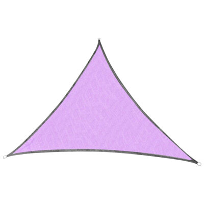 C Sun Protection Triangular Shade, Garden Swimming Pool Anti-UV Shade Cloth Tarpaulin