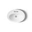Serif Ceramic Oval Drop-In Bathroom Sink with Overflow-19195652-10941844