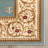 Doykos Fleur De Lis Traditional Oriental Light Blue Plush Rug-99470822